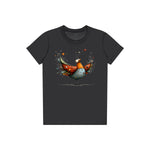 T-shirt Quirky Bird graphic 0023 - Dark Grey