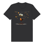 T-shirt Quirky Bird graphic 0024 - Dark Grey