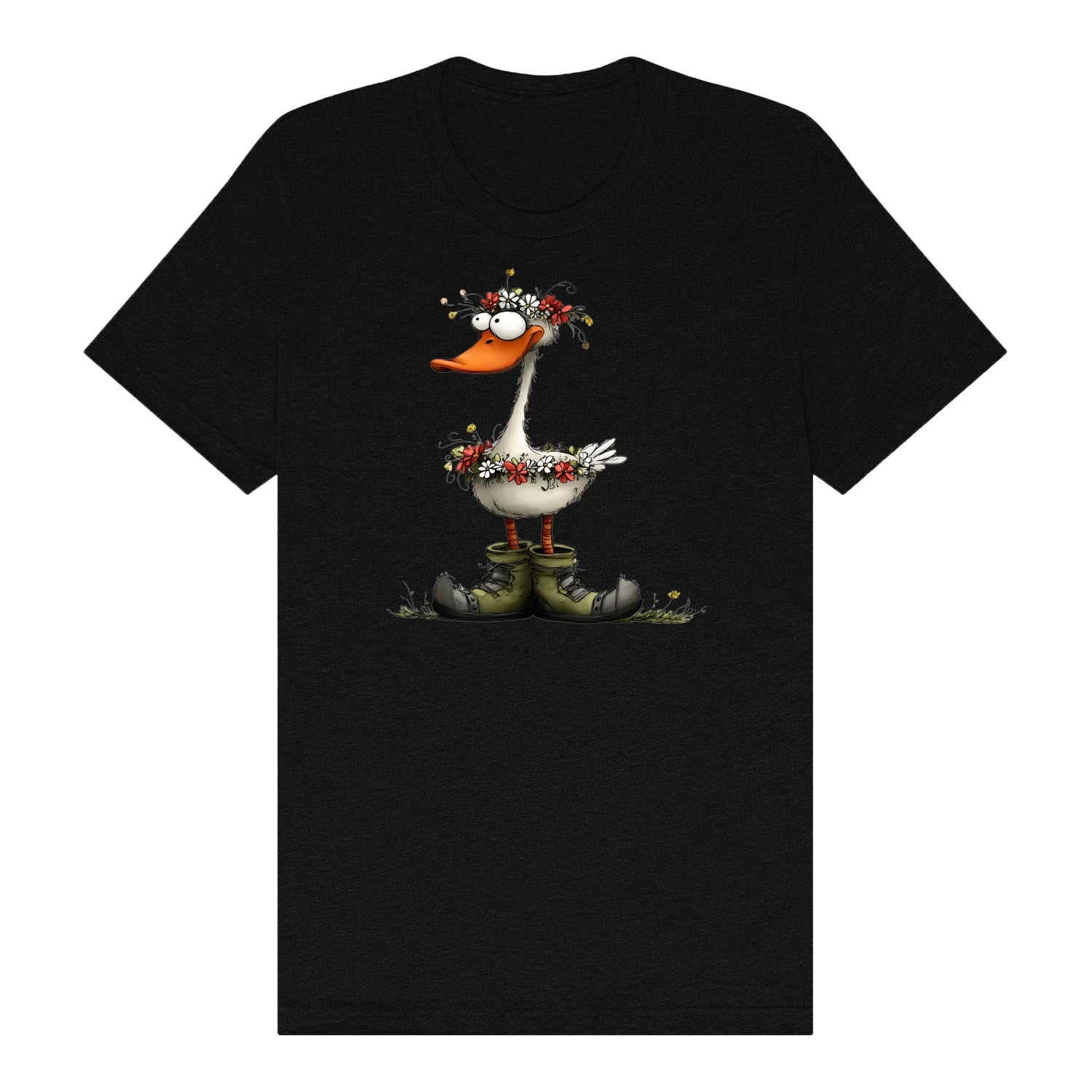 T-shirt Quirky Bird graphic 0027