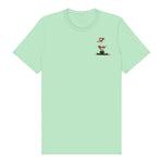 T-shirt Quirky Bird graphic 0027 - Mint