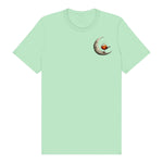 T-shirt Quirky Bird graphic 0028 - Mint