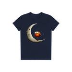 T-shirt Quirky Bird graphic 0028 - Navy