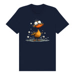 T-shirt Quirky Bird graphic 0030 - Navy