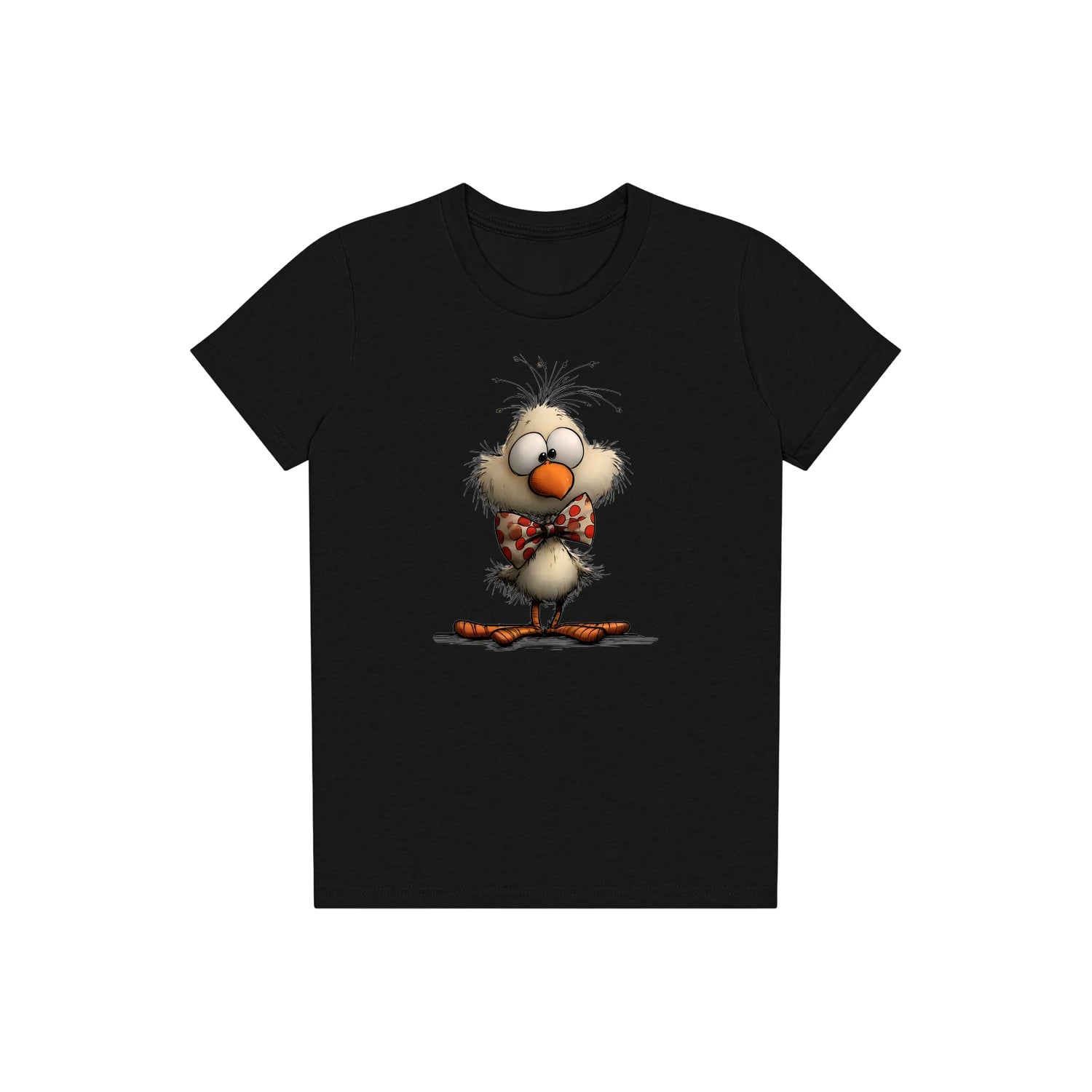 T-shirt Quirky Bird graphic 0031