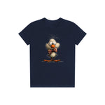 T-shirt Quirky Bird graphic 0031 - Navy