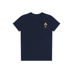 T-shirt Quirky Bird graphic 0031 - Navy