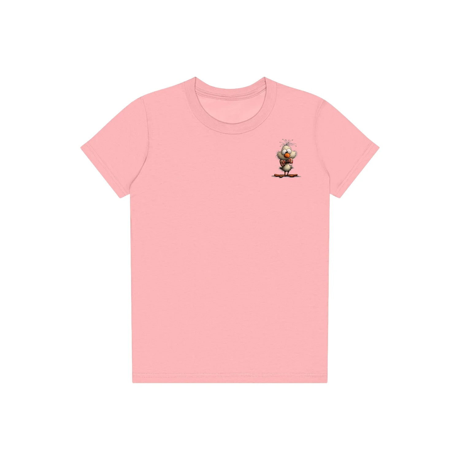 T-shirt Quirky Bird graphic 0031 - Pink