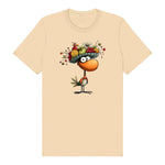 T-shirt Quirky Bird graphic 0032 - Soft Cream