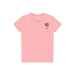 T-shirt Quirky Bird graphic 0033 - Pink