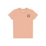 T-shirt Quirky Bird graphic 0034 - Peach