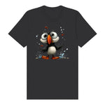T-shirt Quirky Bird graphic 0036 - Dark Grey