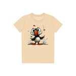 T-shirt Quirky Bird graphic 0036 - Soft Cream