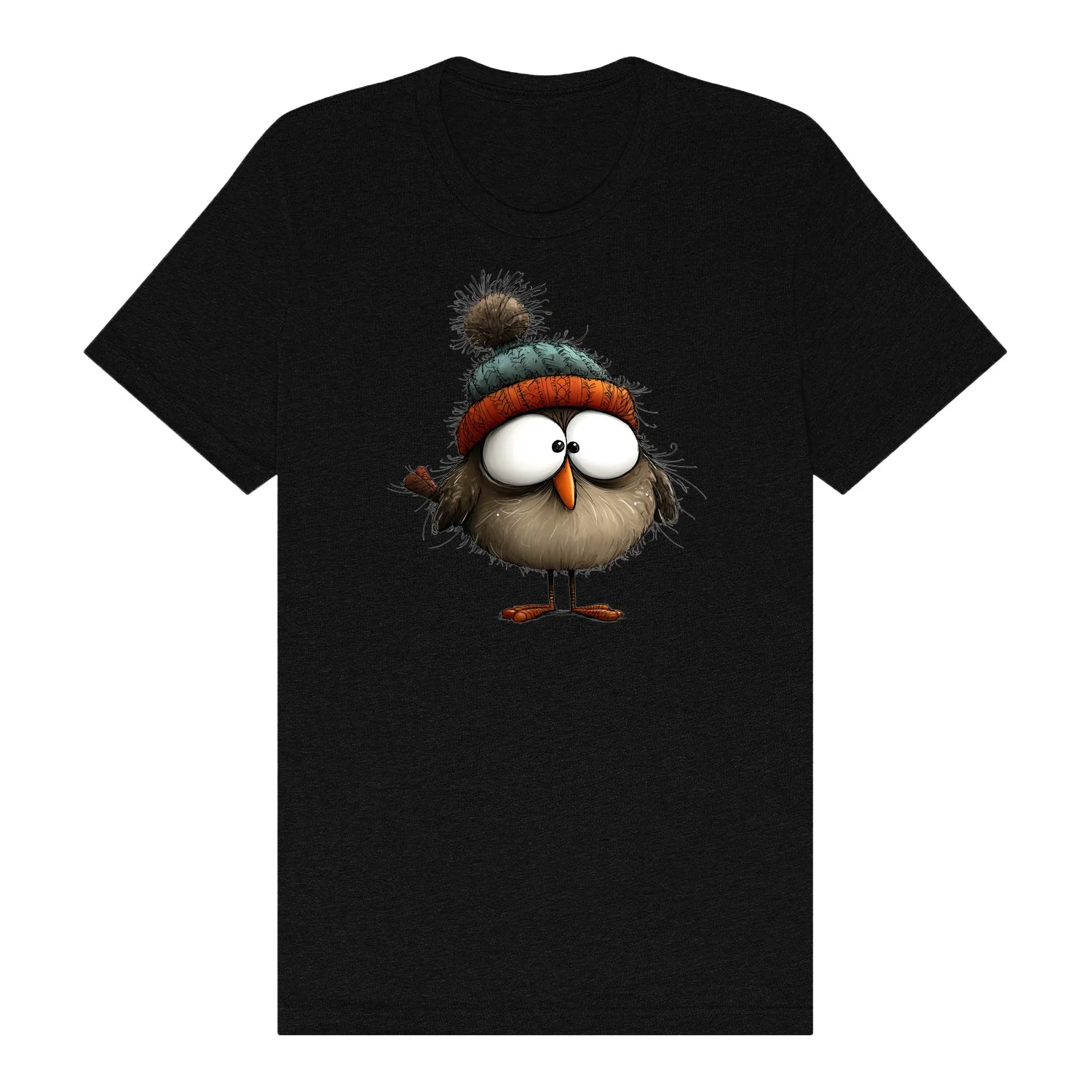T-shirt Quirky Bird graphic 0037