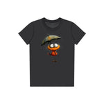 T-shirt Quirky Bird graphic 0038 - Dark Grey