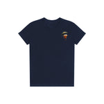 T-shirt Quirky Bird graphic 0038 - Navy