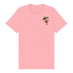 T-shirt Quirky Bird graphic 0038 - Pink