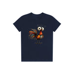T-shirt Quirky Bird graphic 0040 - Navy