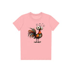 T-shirt Quirky Bird graphic 0040 - Pink