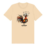 T-shirt Quirky Bird graphic 0040 - Soft Cream