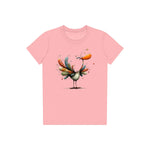 T-shirt Quirky Bird graphic 0042 - Pink