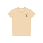 T-shirt Quirky Bird graphic 0042 - Soft Cream