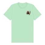 T-shirt Quirky Bird graphic 0043 - Mint