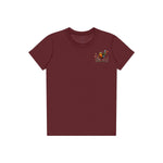 T-shirt Quirky Bird graphic 0044 - Maroon