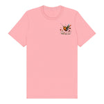 T-shirt Quirky Bird graphic 0044 - Pink