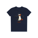 T-shirt Quirky Bird graphic 0045 - Navy