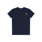 T-shirt Quirky Bird graphic 0046 - Navy