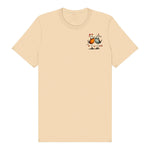 T-shirt Quirky Bird graphic 0047 - Soft Cream
