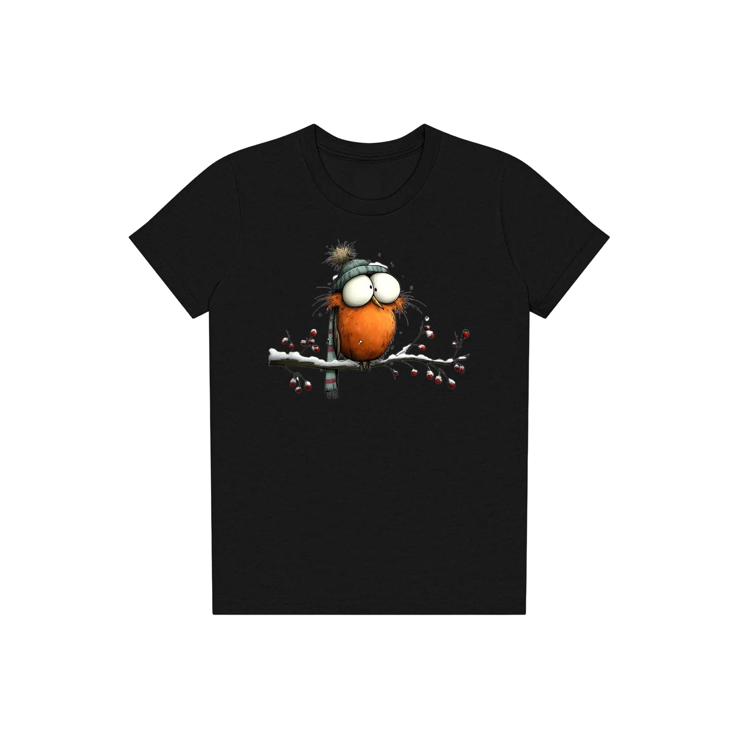 T-shirt Quirky Bird graphic 0050
