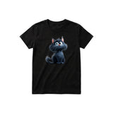 T-shirt Cat graphic 0001