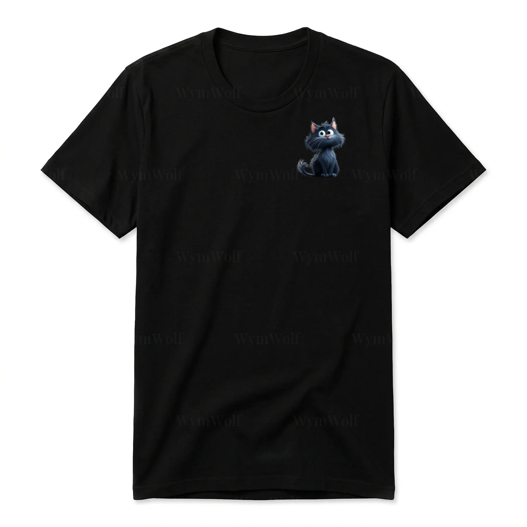 T-shirt Cat graphic 0001