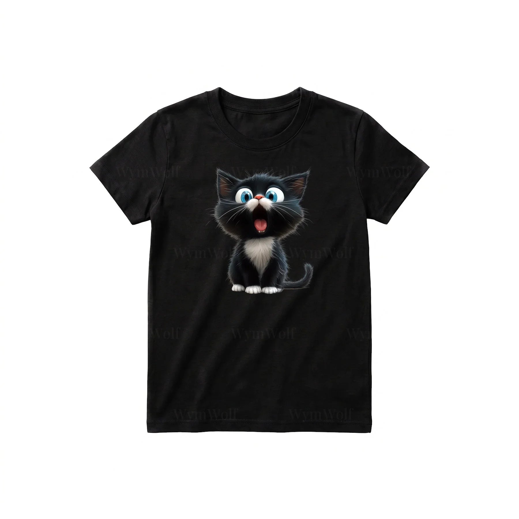 T-shirt Cat graphic 0002