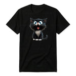 T-shirt Cat graphic 0002