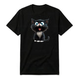 T-shirt Cat graphic 0002