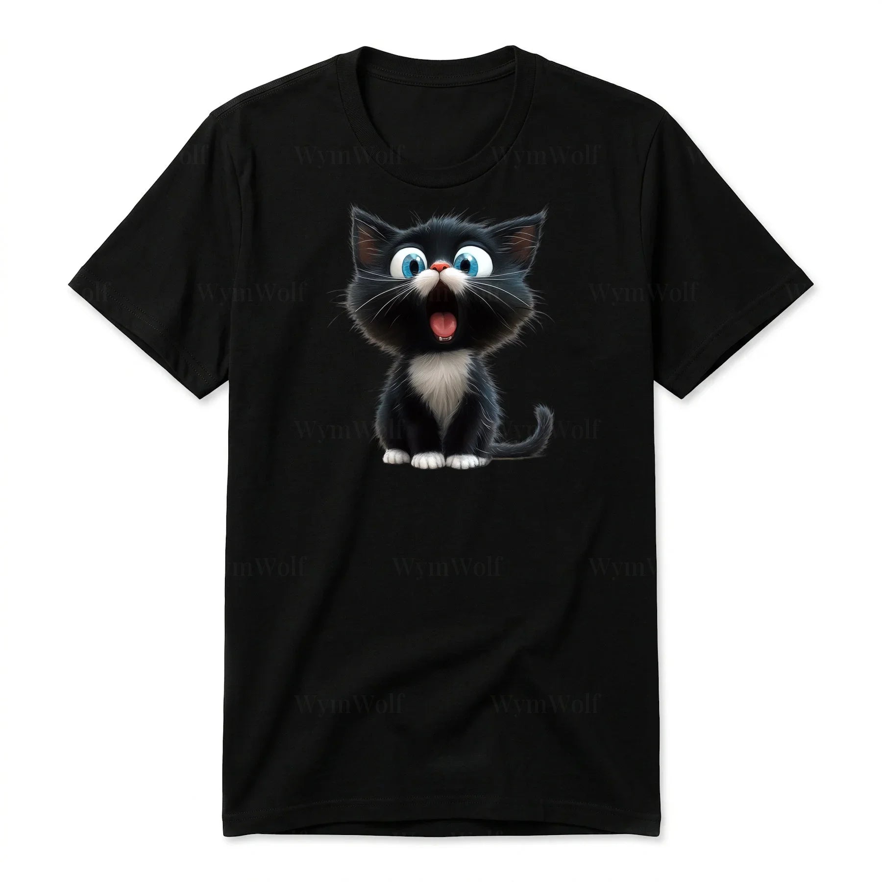 T-shirt Cat graphic 0002