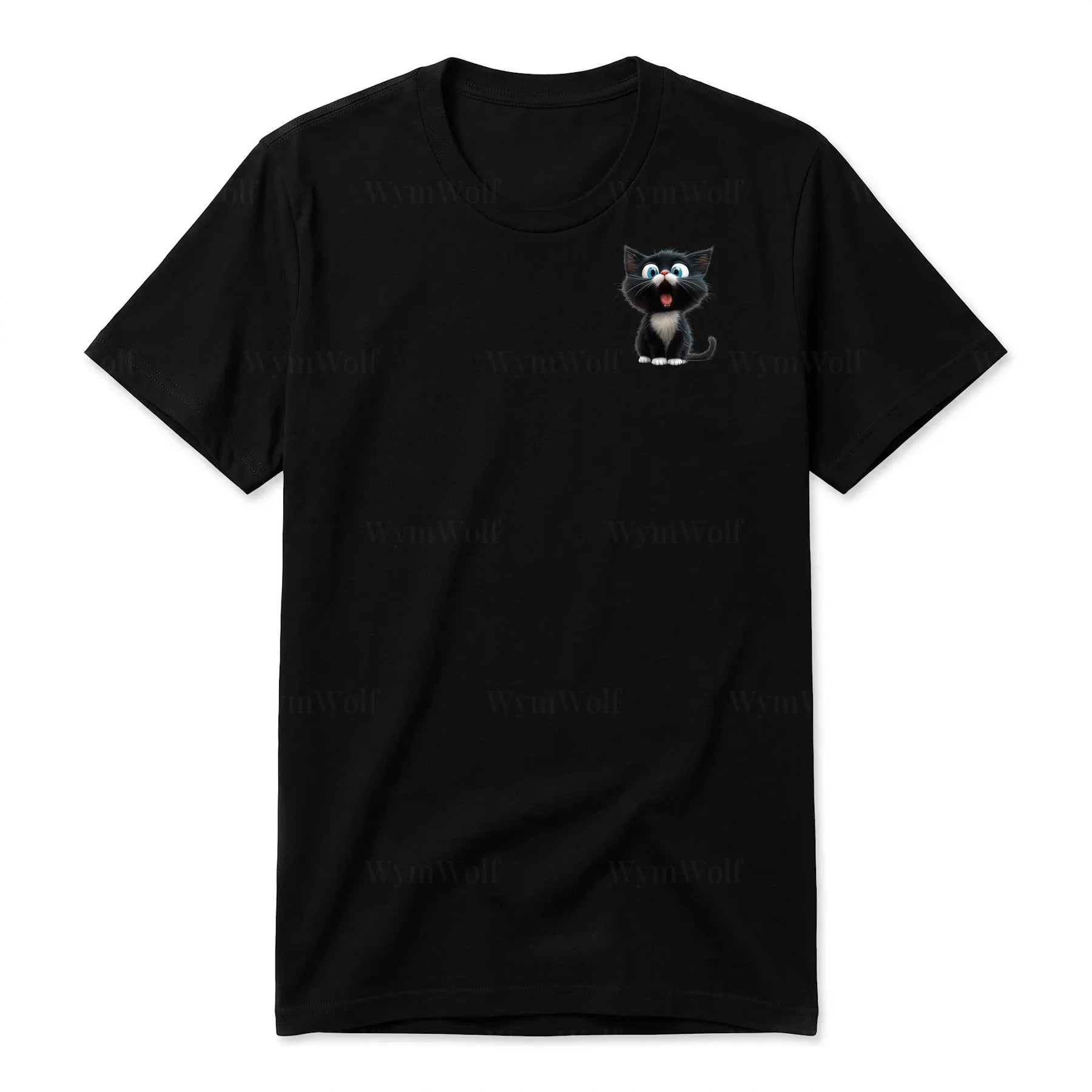 T-shirt Cat graphic 0002