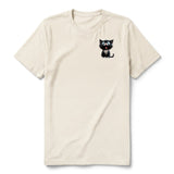 T-shirt Cat graphic 0002 - Natural