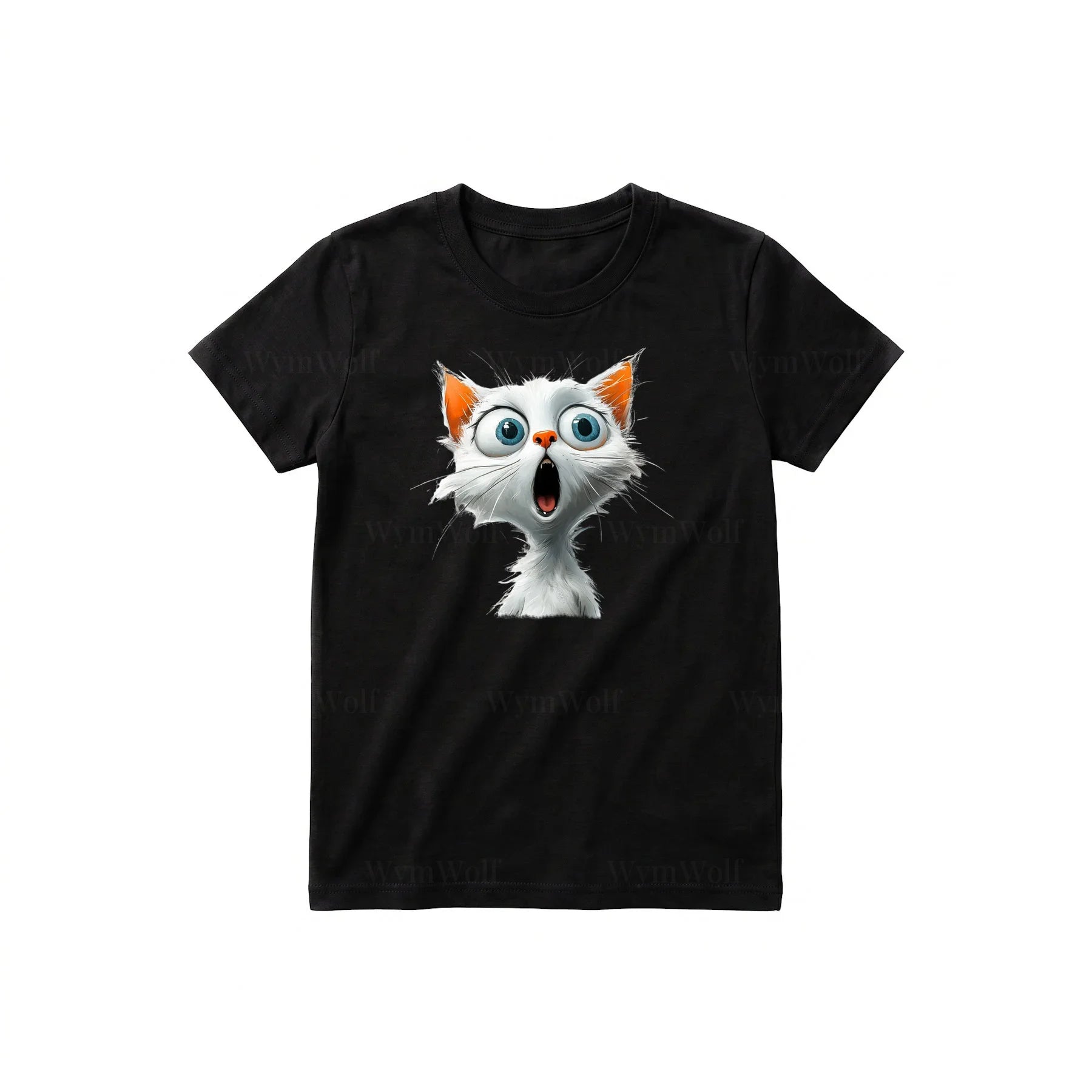 T-shirt Cat graphic 0004