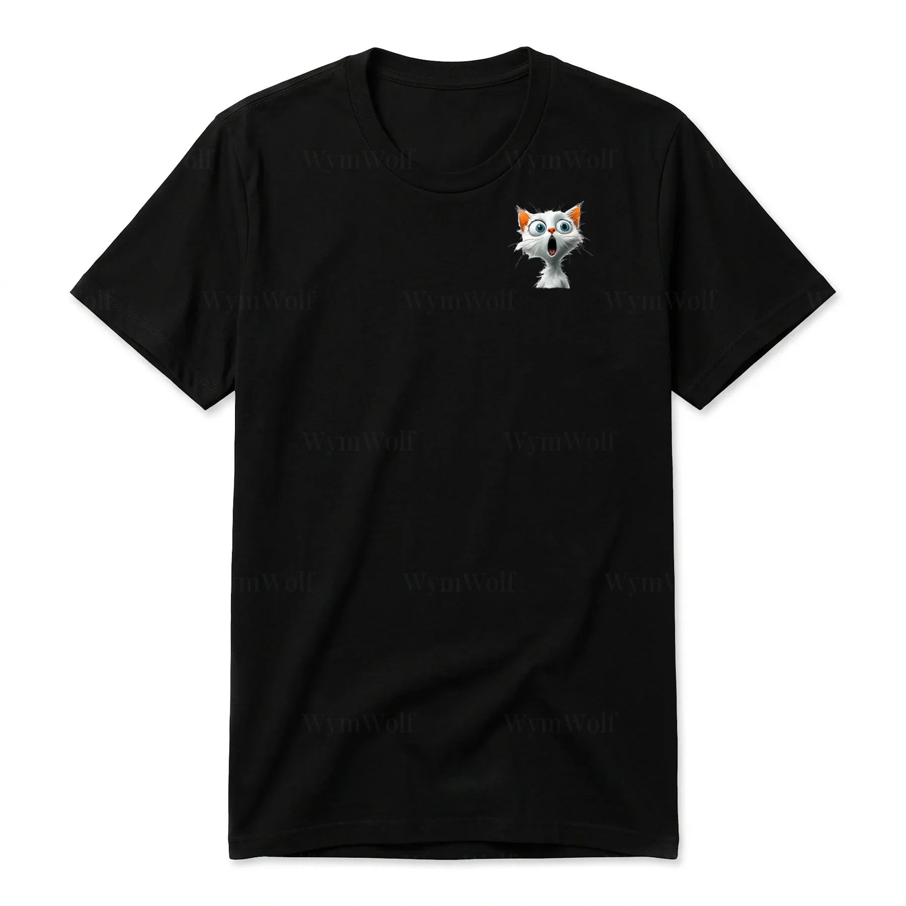 T-shirt Cat graphic 0004
