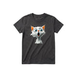 T-shirt Cat graphic 0004 - Dark Gray