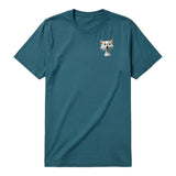 T-shirt Cat graphic 0004 - Deep Teal