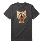 T-shirt Cat graphic 0005 - Dark Gray
