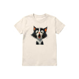 T-shirt Cat graphic 0006 - Natural