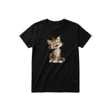 T-shirt Cat graphic 0007