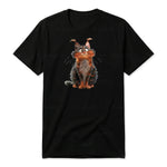 T-shirt Cat graphic 0009
