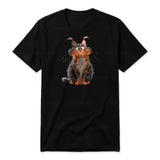 T-shirt Cat graphic 0009