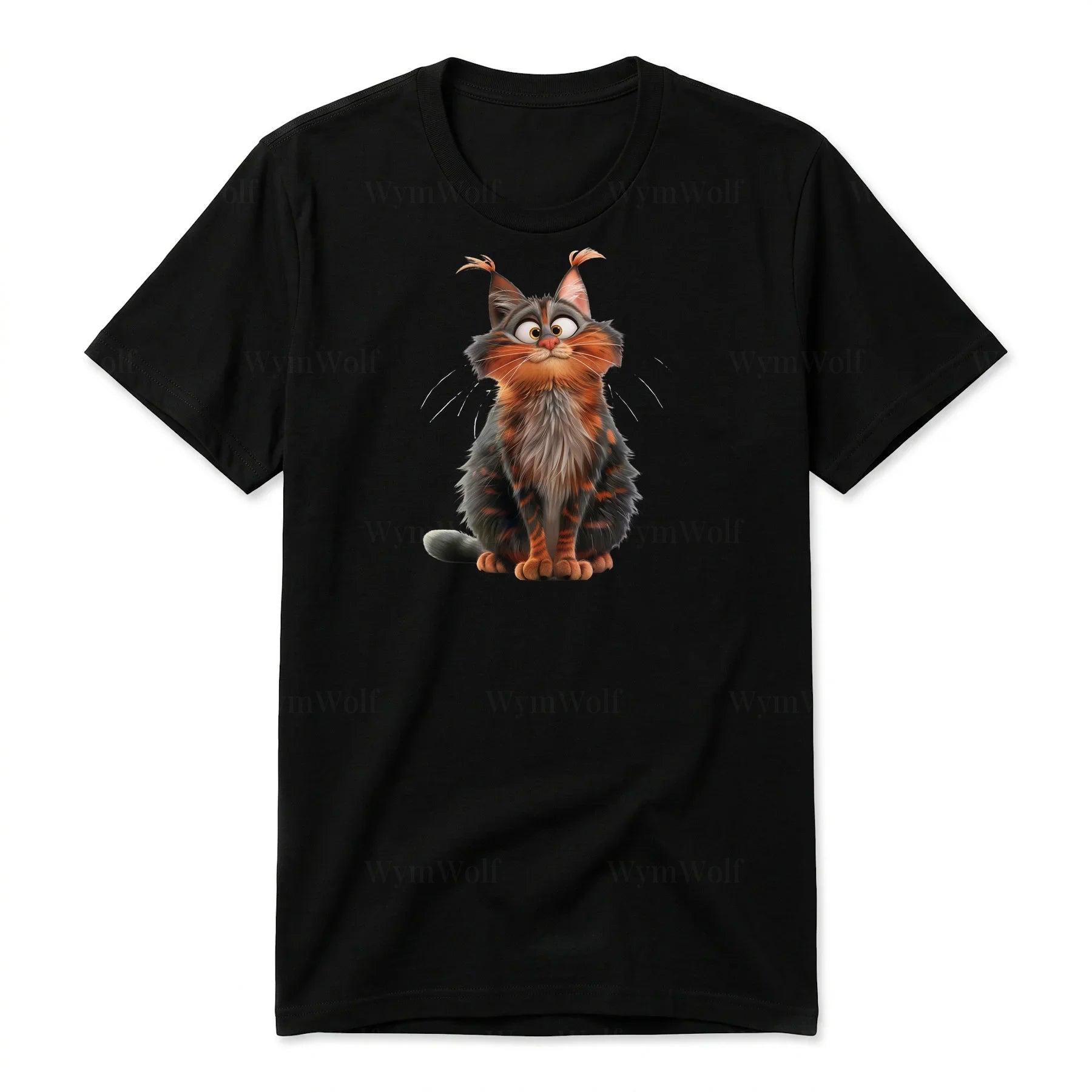 T-shirt Cat graphic 0009